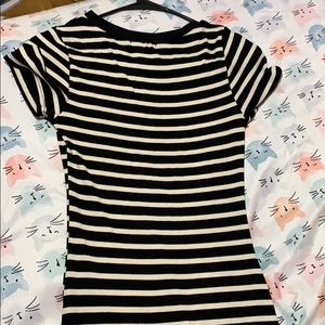 Monteau Los Angeles Long MAXI Dress Striped